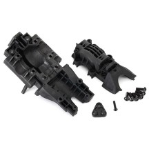 Bulkhead trasero superior e inferior con tornillos 4x12 mm Traxxas TRX8629