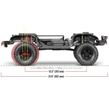 Crawler TRX-4 Sport Traxxas azul 1:10 4x4 RTR