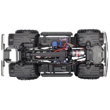 Coche RC Traxxas TRX-4 Ford Bronco 1979 1/10 4WD RTR con carrocería sin clips en color rojo TRX82246-4-RED