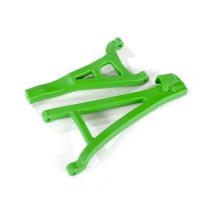Traxxas Suspension arms green front (left) heavy duty (upper-lower) TRX8632G