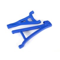 Traxxas Suspension arms blue front (left) heavy duty (upper-lower) TRX8632X