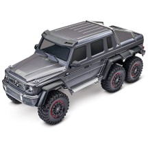 Traxxas TRX-6 Mercedes-Benz G 63 AMG XL-5 1:10 6x6 RTD Crawler - Silver TRX88296-4SLVR