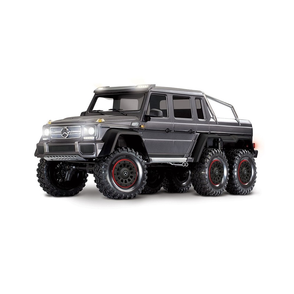 Traxxas TRX-6 Mercedes-Benz G 63 AMG XL-5 1:10 6x6 RTD Crawler - Silver TRX88296-4SLVR