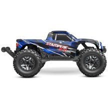 Traxxas Stampede 4X4 HD VXL 1:10 4WD RTR Brushless Electric Monster Truck - Blue TRX90376-4BLUE