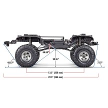 TRX-4 Ford F-150 Ranger XLT High Trail azul TRX92046-4BLUE