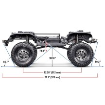 Traxxas TRX-4 Chevrolet K5 Blazer 1:10 crawler rojo