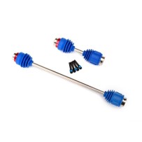 Traxxas Driveshafts center e-revo (steel constant-velocity) front (1) rear TRX8655R