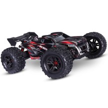 Traxxas Sledge Belted 1:8 4WD Brushless Electric Monster Truck - Blue TRX95096-4RED
