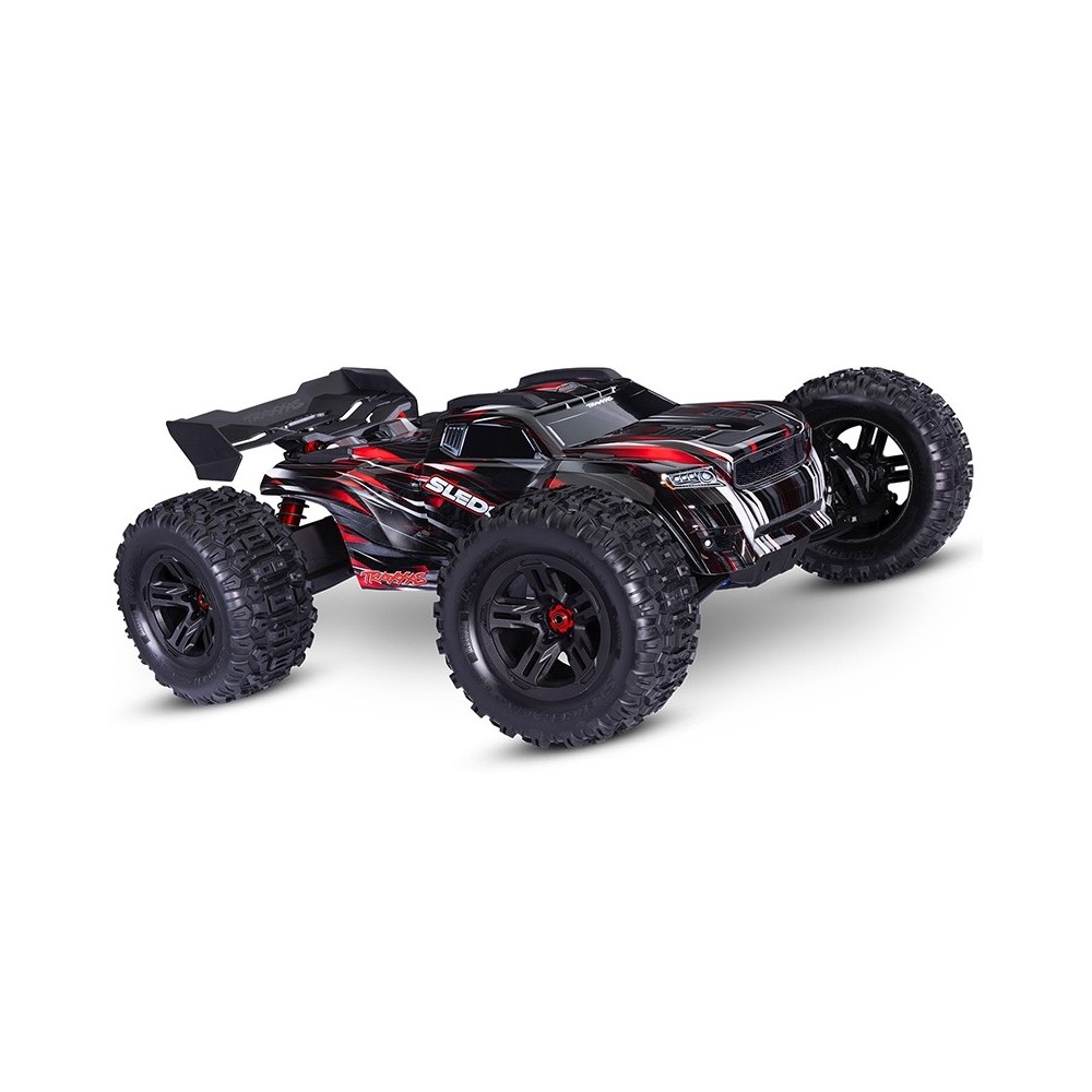 Traxxas Sledge Belted 1:8 4WD Brushless Electric Monster Truck - Blue TRX95096-4RED Traxxas Sledge Belted 1:8 4WD Brushless Electric Monster Truck - Blue TRX95096-4RED
