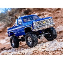 TRX-4M Chevrolet K10 High Trail 1:18 azul Traxxas