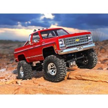TRX-4M Chevrolet K10 High Trail 1:18 rojo Traxxas
