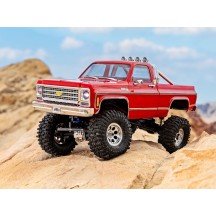 TRX-4M Chevrolet K10 High Trail 1:18 rojo Traxxas