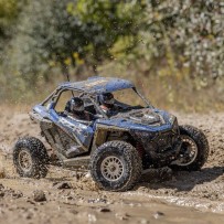 Losi 1-10 RZR Rey Polaris 3S 4X4 RTR Brushless Side by Side Blue - LOS03029T1