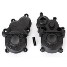 Carcasas de caja de transmisión delantera y trasera con eje de engranaje intermedio Traxxas TRX8691