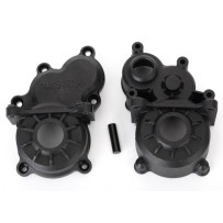 Carcasas de caja de transmisión delantera y trasera con eje de engranaje intermedio Traxxas TRX8691