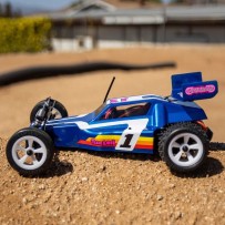 Losi 1-16 Mini JRX2 2S 2WD RTR Brushed Buggy (Battery & Charger Included) Blue - LOS01020T2