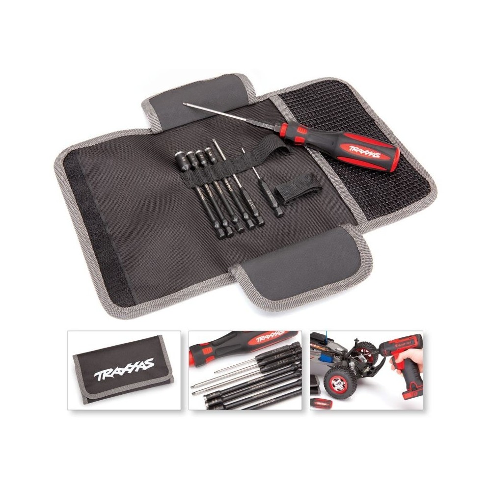 Traxxas Speed Bit Essentials Set, hex and nut driver, 7-piece TRX8712 Traxxas Speed Bit Essentials Set, hex and nut driver, 7-piece TRX8712