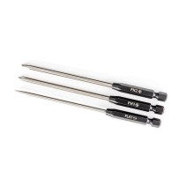 Set destornillador bits speed 3 piezas recto ranura 3mm Phillips Traxxas TRX8714