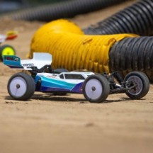 Losi 1-16 Mini-B 2S 2WD RTR Brushless Buggy (Battery & Charger included) Blue - LOS01024T2