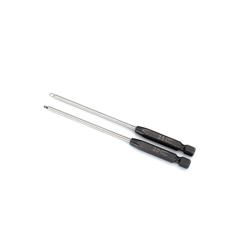 Traxxas Speed Bit Set, hex driver, 2-piece ball-end (2.0mm, 2.5mm), 1/4' drive, TRX8716 Traxxas Speed Bit Set, hex driver, 2-piece ball-end (2.0mm, 2.5mm), 1/4' drive, TRX8716