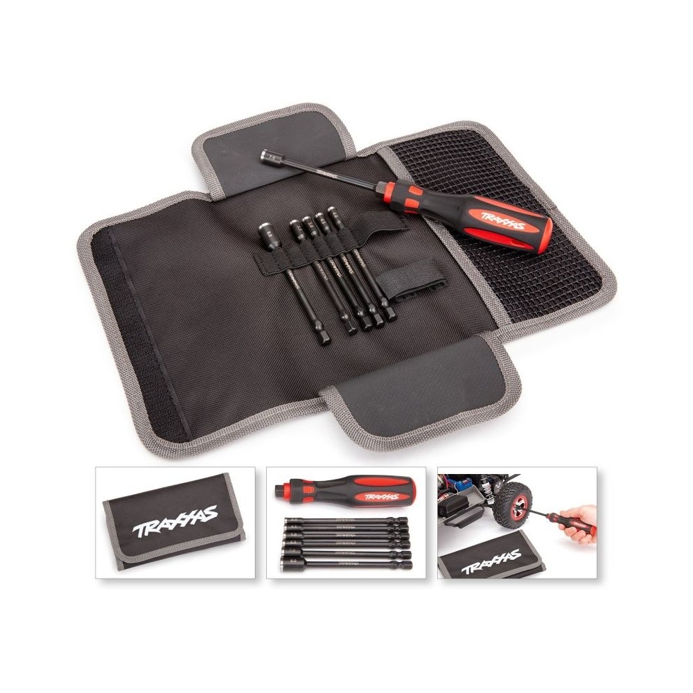 Juego de herramientas Speed Bit Master Set 6 piezas Nut Driver Traxxas TRX8719 Juego de herramientas Speed Bit Master Set 6 piezas Nut Driver Traxxas TRX8719