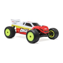 Losi 1-18 Mini-T 2.0 2S 2WD RTR Brushless Stadium Truck (Battery & Charger included) Red - LOS-1056T1