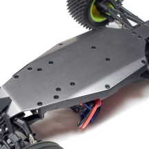 Stadium truck Losi Mini-T 2.0 2WD RTR rojo LOS01019T1