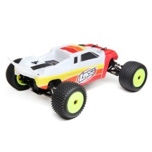 Stadium truck Losi Mini-T 2.0 2WD RTR rojo LOS01019T1