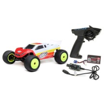 Stadium truck Losi Mini-T 2.0 2WD RTR rojo LOS01019T1
