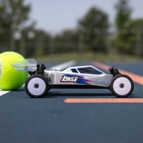 Losi 1-24 Micro-B 2S 2WD RTR Race Buggy (Battery & Charger Included) Silver - LOS00007T2