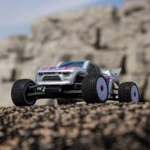 Camión de estadio Micro-T 1/28 RTR plata Losi