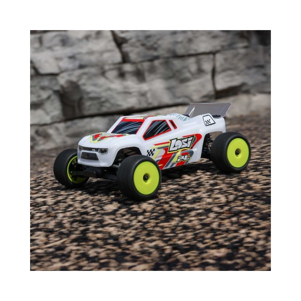 Losi 1-28 Micro-T 2S 2WD RTR Stadium Truck (Battery & Charger Included) White - LOS-1392T1 Losi 1-28 Micro-T 2S 2WD RTR Stadium Truck (Battery & Charger Included) White - LOS-1392T1