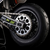 Motocicleta 1/4 Promoto-SM FXR RTR blanca Losi