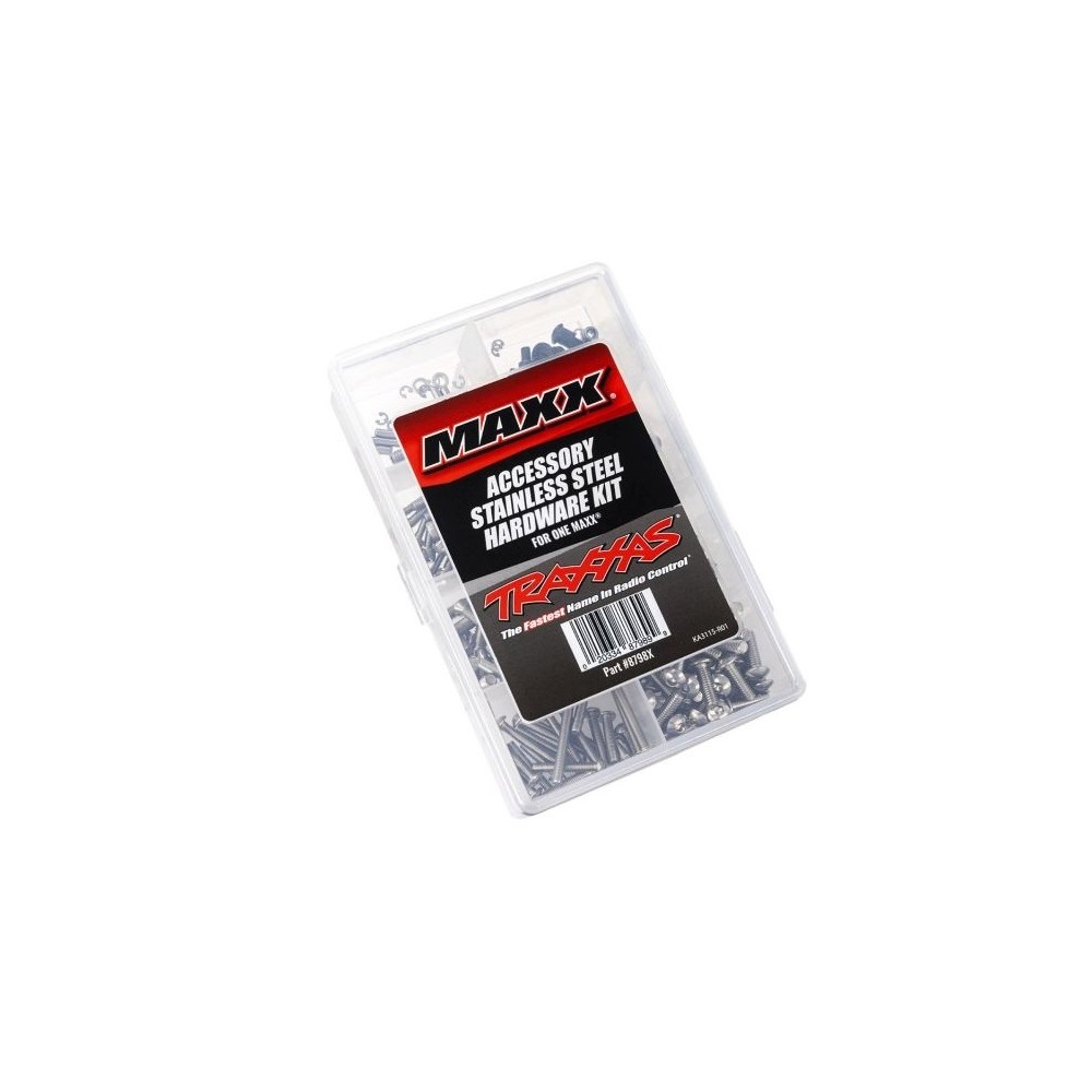 Tornillería Inox Traxxas Maxx TRX8798X
