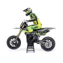 Motocicleta 1/4 Promoto-SM FXR RTR blanca Losi