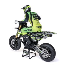 Motocicleta 1/4 Promoto-SM FXR RTR blanca Losi