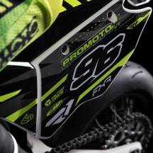 Motocicleta 1/4 Promoto-SM FXR RTR blanca Losi