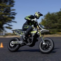 Motocicleta 1/4 Promoto-SM FXR RTR Basic Losi