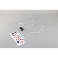 Losi 1-5 Clear Body Set with Sticker Sheet: DBXL-E - LOS250018