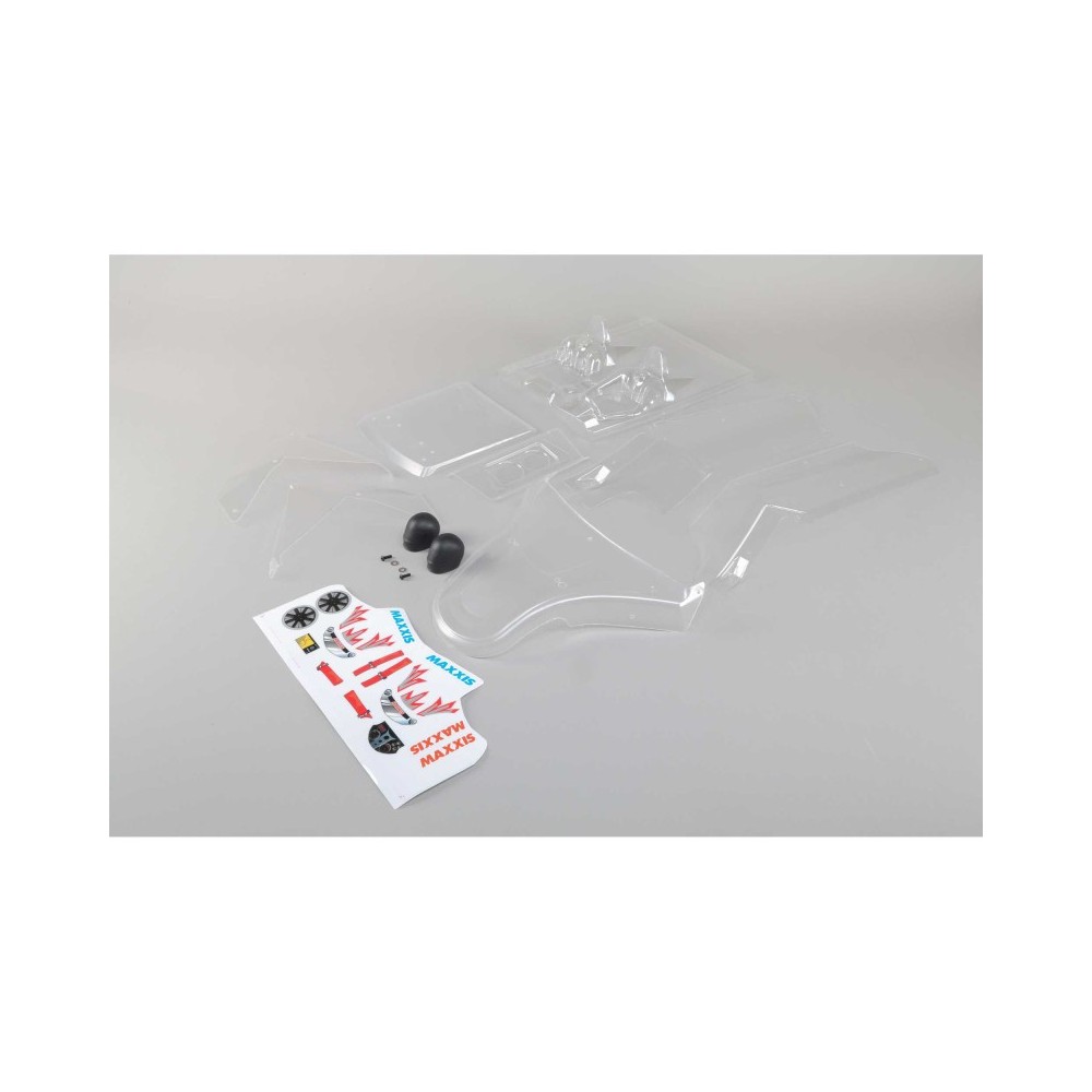 Carrocería transparente DBXL-E con pegatinas Losi Carrocería transparente DBXL-E con pegatinas Losi