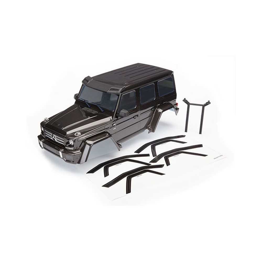 Traxxas Body Mercedes-Benz g 500 4x4 complete (black) (includes rear body) TRX8811R Traxxas Body Mercedes-Benz g 500 4x4 complete (black) (includes rear body) TRX8811R