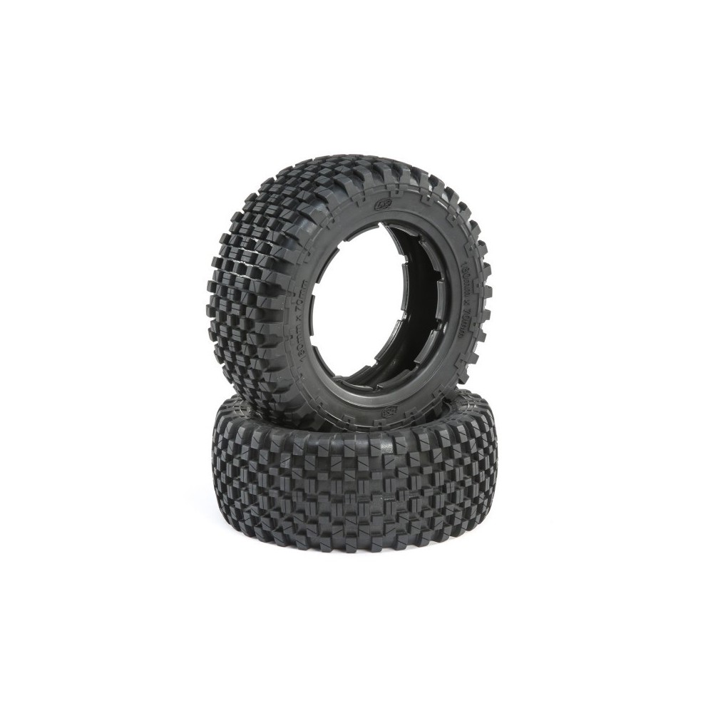 Llantas beadlock 4.75 grises 5IVE-T 2.0 Losi Llantas beadlock 4.75 grises 5IVE-T 2.0 Losi