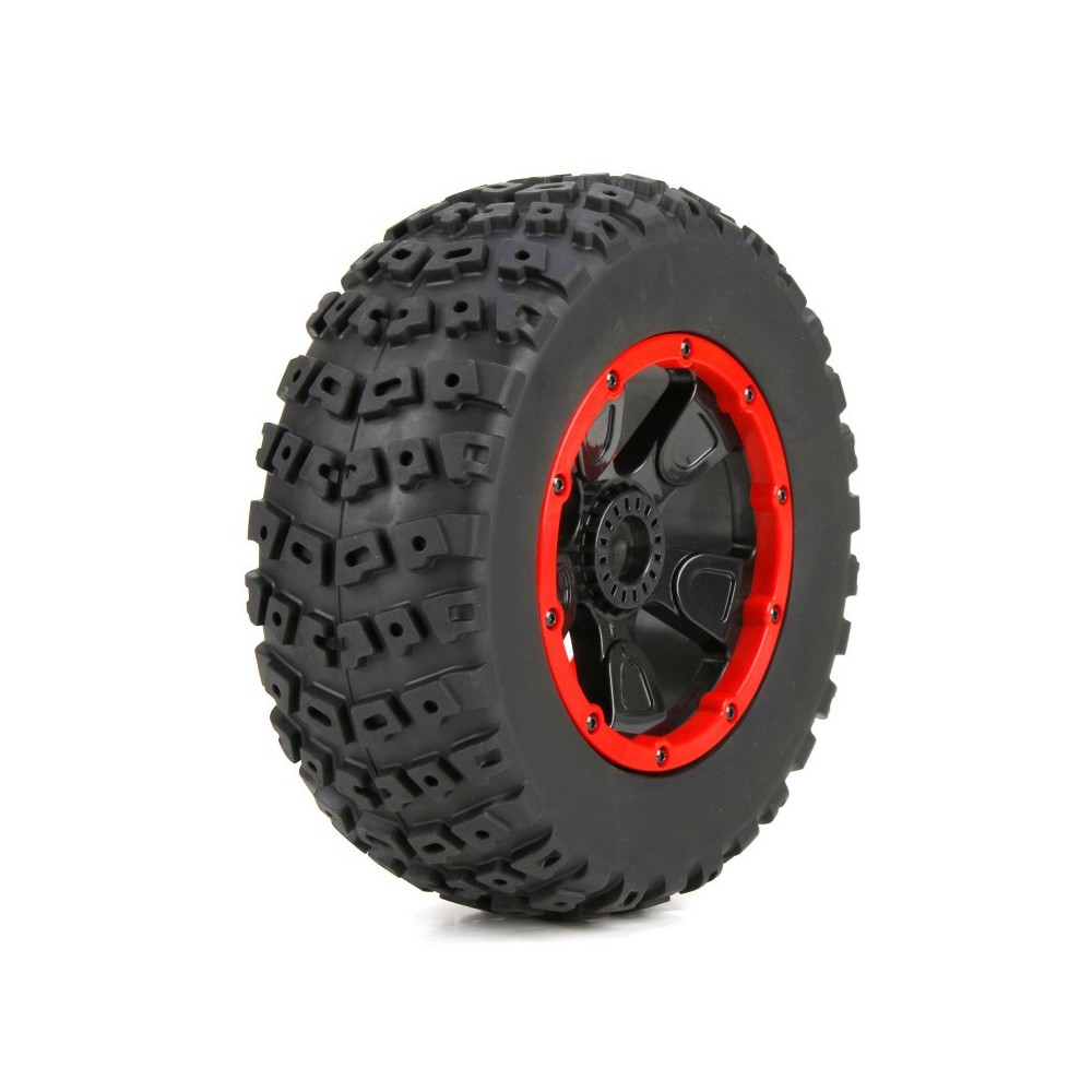 Losi 1-5 Left & Right Front-Rear 4.75 Pre-Mounted Tires 24mm Hex (2): DB XL - LOS45004 Losi 1-5 Left & Right Front-Rear 4.75 Pre-Mounted Tires 24mm Hex (2): DB XL - LOS45004