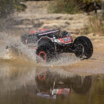 Losi 1-6 Super Rock Rey V2 Raceline 8S 4X4 RTR Brushless Desert Buggy White - LOS05016V2T2