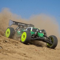 Losi 1-8 8IGHT-XE 4S 4X4 RTR Brushless Race Buggy Clear - LOS04018