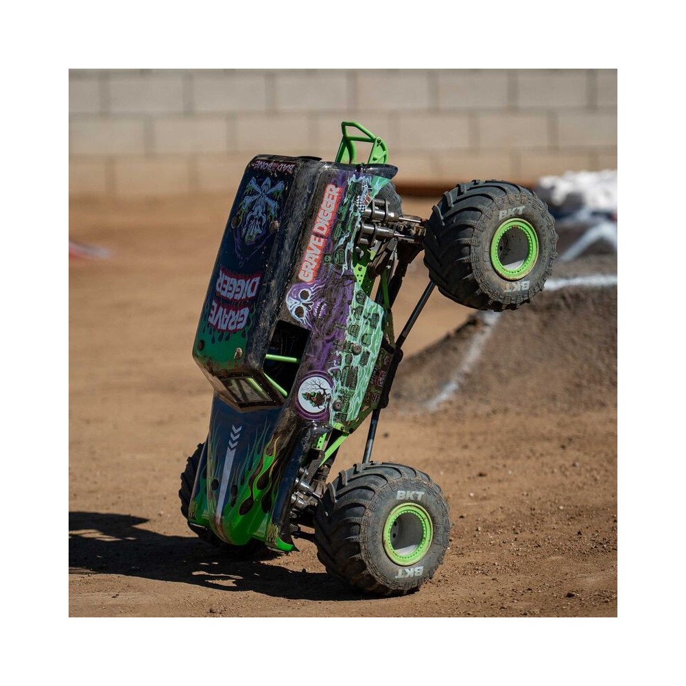 Losi 1-8 LMT 2.0 Grave Digger 4X4 Solid Axle Brushless Monster Truck RTR Green - LOS04028T1