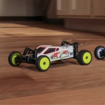 Losi 1/24 Micro-B 2WD Buggy RTR White - LOS00007T1
