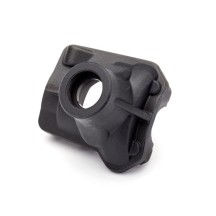 Tapa de diferencial intermedio Traxxas negra con horquilla T-Lock gris TRX8846