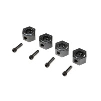 Losi 12mm Machined Wheel Hex (4): LMT - LOS343200