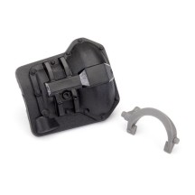 Tapa de diferencial trasero Traxxas negra TRX8847